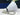 Badminton Shuttlecock Key Ring - Assorted colours - White image