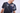 Badminton Shirt - Geometric Gradient Black - mens image 5