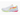 Badminton Shoes - Lei Ting Lite - White Yellow Pink - 8½ image