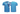 Badminton Shirt - Geometric Gradient Blue - Womens image 1