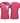 Badminton Shirt - Geometric Gradient Red - Women