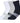 Badminton Socks -Ankle Footie White - 3 Pack