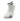 Badminton Socks - White  - Silver Top