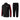 Badminton Training Jacket - Black Red Stripe image 2