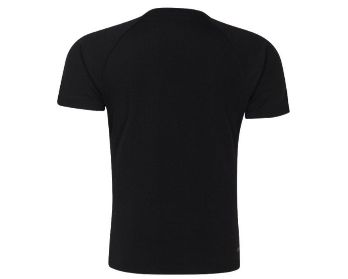 Badminton T-shirt – Team Structure Black – UNISEX