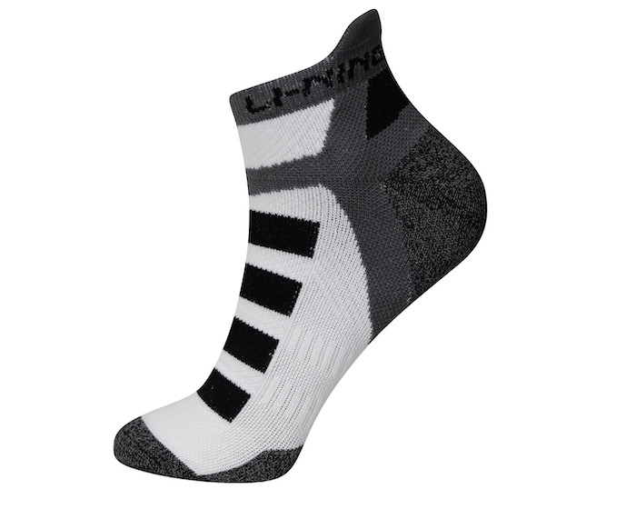 Socks - White/ Black Ankle - size 4-7 | li-ningshop.co.uk